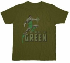 Camiseta Adulto Unissex DC Comics Lanterna Verde Pose Tudo Sobre a Moda Verde, usado comprar usado  Enviando para Brazil
