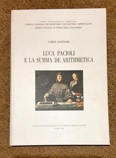 Luca Pacioli E La Summa De Arithmetica Carlo Antinori Roma 1994 na sprzedaż  PL
