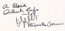 Autografi teatro cinema usato  Italia