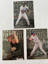 (3) 1999 METAL UNIVERSO-GIAMBI # 138-BROSIUS # 143-CLIFF FLOYD # 94 BEISEBOL comprar usado  Enviando para Brazil