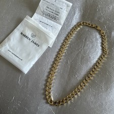 Men vermeil 22inch for sale  BRADFORD