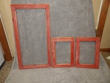 Rustic wood red for sale  Manitowoc