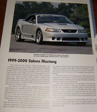 1999 saleen mustang for sale  Melvindale