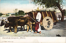Cartão postal antigo PC MÉXICO, CARRETA DE TRANSPORTE (B42210) comprar usado  Enviando para Brazil