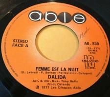 Dalida femme nuit d'occasion  Expédié en Belgium