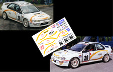 Usado, [DECALS 1/43] SUBARU IMPREZA 555 GROUPE A - COLARD - RALLYE WRC TOUR DE CORSE 97 comprar usado  Enviando para Brazil