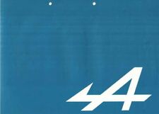 Catalogue brochure alpine d'occasion  Saône
