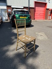 Gold chiavari wedding for sale  CAERPHILLY