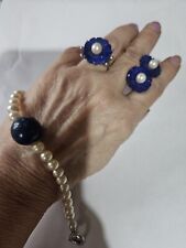 Anello orecchini fiore usato  Spilamberto
