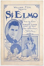 1923 St Elmo Silent Movie Promocional Flier Park Theatre Youngstown OH LOST FILM comprar usado  Enviando para Brazil