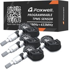 4x Foxwell Reifendrucksensor XRDE031 RDKS TPMS Silber  für Ford Lincoln Mazda comprar usado  Enviando para Brazil