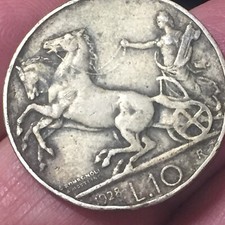 Lire 1928 rosetta usato  San Bonifacio
