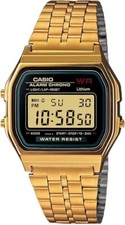 Casio retrô tom dourado com mostrador preto vintage A159WGEA-VT dourado tamanho único - Novo sem etiquetas comprar usado  Enviando para Brazil
