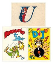 Fantastickers lotto stickers usato  Italia