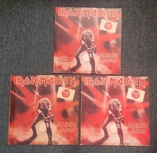 IRON MAIDEN Maiden Japan 1 LP plus 3 different sleeves RARE  Peeruvian comprar usado IRON MAIDEN Maiden Japan 1 LP plus 3 different sleeves RARE  Peeruvian comprar usado  Enviando para Brazil