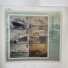 Stamps 2004 minisheet for sale  SALISBURY
