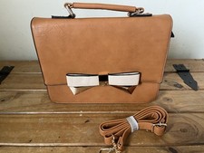 Tan satchel style for sale  PLYMOUTH