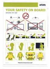 Safety card air d'occasion  Châteauneuf-en-Thymerais