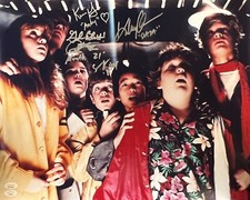 Elenco Assinado inscrito Os Goonies 16x20 Foto JSA testemunhem Feldman kequan Verde comprar usado  Enviando para Brazil