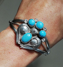 Bracelet navajo ancien d'occasion Bracelet navajo ancien d'occasion  Quimper