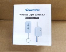 DEWENWILS HRLS11F1 KIT DE INTERRUPTOR/RECEPTOR DE LUZ DE CONTROLE REMOTO SEM FIO, 100' RF comprar usado  Enviando para Brazil