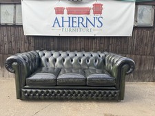 Antique green leather for sale  BOSTON