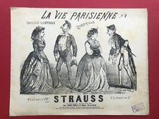 Offenbach strauss partition d'occasion  Roye