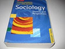 Sociology michael haralambos for sale  UK