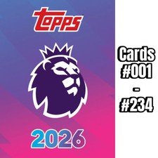 Topps Premier League 25/26 PICK YOUR CARDS # 1 to #234 na sprzedaż  Wysyłka do Poland
