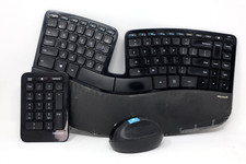 Mouse teclado ergonômico sem fio Microsoft L5V-00001 esculpido NumPad *muito usado* comprar usado  Enviando para Brazil
