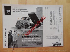 Faun prospekt f54 gebraucht kaufen  Osnabrück