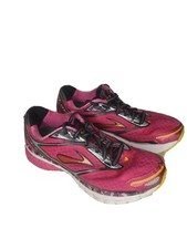 Tênis de corrida/caminhada feminino tamanho 7 Brooks Ghost G7 rosa laranja vermelho comprar usado  Enviando para Brazil