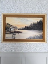Oil painting cornish for sale  CULLOMPTON