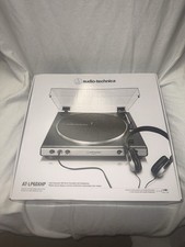 Fones de ouvido toca-discos Audio-Technica AT-LP60XHP-GM totalmente automáticos com acionamento por correia, usado comprar usado  Enviando para Brazil
