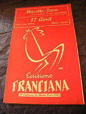 Partition musette java d'occasion  Metz-