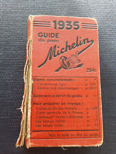 Guide michelin 1935 d'occasion  Cusset