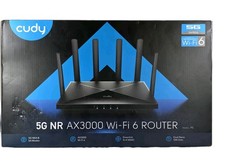 Roteador Wireless Cudy P5 2402 Mbps 4 Portas 1000 Mbps - Preto comprar usado  Enviando para Brazil