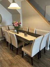 Beige leather chairs for sale  Danvers