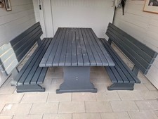 Xxl gartengarnitur massivholz gebraucht kaufen  München