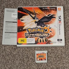 Pokemon Ultra Sun (3DS, 2017) PAL AUS - Completo - Testado e Funcionando  comprar usado  Enviando para Brazil