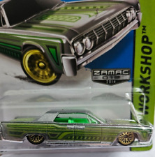 2014 Hot Wheels 208/250 '64 Lincoln Continental ZAMAC comprar usado  Enviando para Brazil