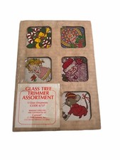 Enfeites de aparador de árvore de vidro vintage marca “atual” anos 80 retrô #6737 feriados comprar usado  Enviando para Brazil