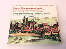 2015 Cornetto-Verlag Samuel Capricornus Sacred Concerts Voices Violas Wurtt comprar usado  Enviando para Brazil