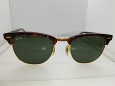 RAY-BAN ITALY CLUBMASTER TARTARUGA/OURO RB3016 W0366 51[]21 145  comprar usado  Enviando para Brazil