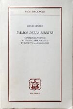 Giulio gentile amor usato  Napoli