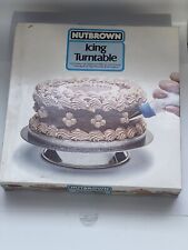 Nutbrown icing turntable for sale  BRIDGWATER