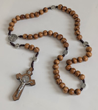 Rosary beads wooden for sale  ROCHDALE