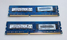 Hynix 2x4GB (8GB) Memory Kit, DDR3-1600 PC3-12800U DIMM SDRAM, HMT351U6EFR8C-PB, usado comprar usado  Enviando para Brazil