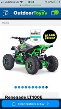 Kids renegade quad for sale  ORMSKIRK