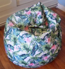 Pouf poire tissus d'occasion  Salies-de-Béarn